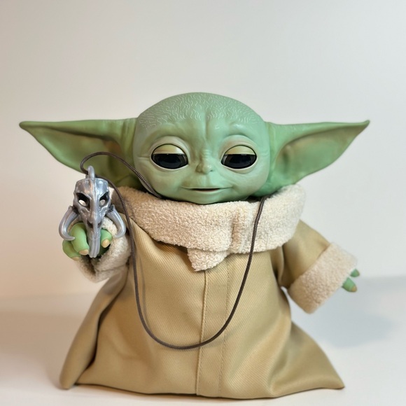 Star Wars Mandalorian Baby Yoda Grogu The Child Animatronic Toy Works - Picture 5 of 12